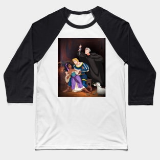 Frollo stabbing Phoebus Baseball T-Shirt